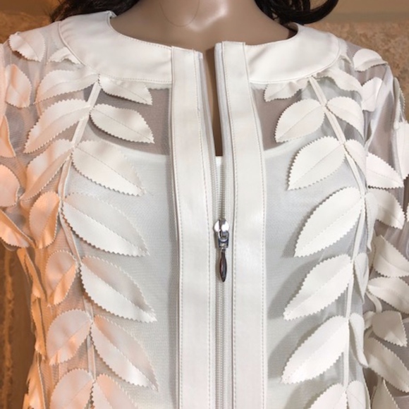 Rare Luxury Leaf Jacket NWOT - Picture 4 of 6